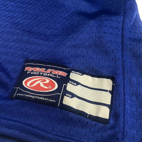 Rawlings Football Jersey Men Size 2XL All Stars Blue White Boys & Girls Club - Picture 2 of 9